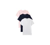Calvin Klein S/s Crew Neck 3-pack Horizon Pink/shoreline/white Taglia: L | Magliette basic Outlet | Uomo | Rosa