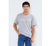 Calvin Klein - S/S Crew Neck M Grigio - Abbigliamento L Grigio