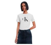 Calvin Klein Jeans - Core Monologo Regula J20J219142 Bianco - Abbigliamento M Bianco