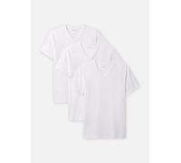 Calvin Klein - S/S V Neck 3Pk LV00NB4186 Bianco - Abbigliamento XL Bianco