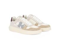 Calvin Klein, ,Shoes ,Uomo ,Beige ,43 EU Calvin Klein Beige Polyester Sneaker