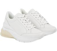 Calvin Klein Scarpe da Ginnastica da Donna con Zeppa e Lacci Wn Yw0yw01172 con Suola Spessa, White, 39 EU