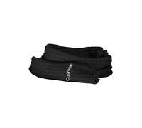 Calvin Klein Sciarpa Donna Oversized Knit 30x180 Misto Cotone, Nero (Ck Black), Onesize