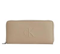 Calvin Klein SCULPTED ZIP AROUND WALLET tg. One Size PBF - GREY One Size