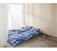Calvin Klein Set copripiumino singolo 155 x 220 cm + 80 x 80 cm, colore: blu