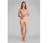 Calvin Klein - Shapewear - Sculpted - Stay Put Mesh - Body modellante taglio perizoma beige-Neutro XXL