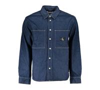 Calvin Klein, ,Shirts ,Uomo ,Blu ,S Abbigliamento