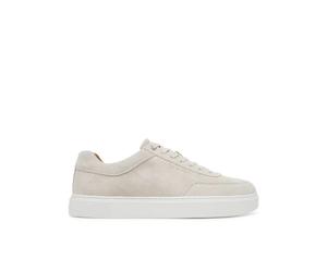 Calvin Klein, ,Shoes ,Uomo ,Beige ,44 EU Beige Lace-Up Sneaker Clean Cup Low