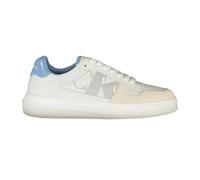 Calvin Klein, ,Shoes ,Uomo ,Bianco ,40 EU Sneakers con Dettagli a Contrasto