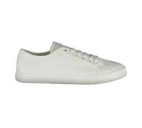Calvin Klein, ,Shoes ,Uomo ,Bianco ,44 EU Sneakers sportive bianche con stampa logo