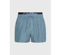Calvin Klein - Short Double Waistba Blu - Abbigliamento XXL Blu