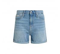 Calvin Klein Shorts Mom Blu Chiaro Donna 25