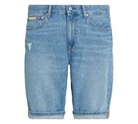 Calvin Klein, ,Shorts ,Uomo ,Blu ,W32 Jeans Regular Fit con Chiusura a Zip