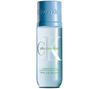 Calvin klein Silky Coconut, nebbia profumata per capelli, per donne, 236 ml