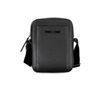 Calvin Klein Sleek Black Shoulder Bag with Logo Detail