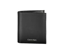 Calvin Klein Sleek Leather Bi-Fold Wallet with RFID Block
