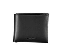 Calvin Klein Sleek Leather Bi-Fold Wallet with RFID Block