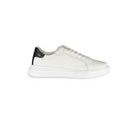 Calvin Klein Sleek White Sneakers with Contrast Accents - EU45/US12