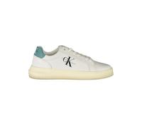 Calvin Klein Sleek White Sneakers with Eco-Conscious Design - EU43/US10