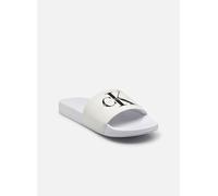 Calvin Klein - SLIDE MONOGRAM CO Bianco - Sandali e scarpe aperte 38 Bianco