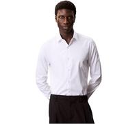 Calvin Klein Slim Esntl Poplin NOS STR SLD Camicie di Abbigliamento, Bianco (Bianco), XXL Uomo