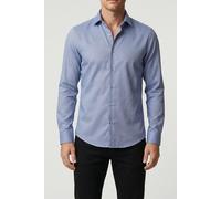 Calvin Klein Slim Essential Poplin Dress Shirt Navy Taglia: 42 | Camicie Business Outlet | Uomo | Blu