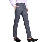 Calvin Klein Slim Fit Dress Pant Pantaloni Eleganti, Grigio Medio, 29W x 30L Uomo