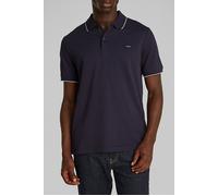 Calvin Klein Slim Fit Stretch Pique Tipping Polo Night Sky Taglia: S | Polo Outlet | Uomo | Nero