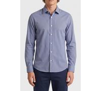 Calvin Klein Slim Multi Cotton Shirt Navy Taglia: 41 | Camicie Business Outlet | Uomo | Blu