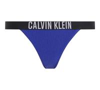 Calvin Klein Slip Bikini Brasiliana Donna a Costine, Blu (Midnight Lagoon), XS