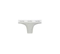 Calvin Klein slip brasiliana donna con fascia logata grigio