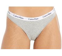 Calvin Klein Slip Donna CK Mutanda Cotone Elasticizzato Elastico a Vista logato Articolo D1618E