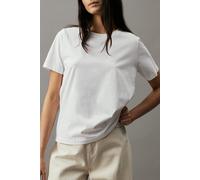 Calvin Klein Smooth Cotton Crew N Bright White Taglia: S | Outlet | Donna | Bianco
