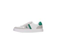 Calvin Klein Classic Cups Lace Mix EMB Tongue Ym0ym01395, Basso Top Uomo, White (Bright White/Enchanted Forest), 41 EU