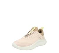 Calvin Klein Light Eva Run Sock Mesh Lycra Hw0hw03023, Basso Top Donna, Pink (Whisper Pink/Lemonade/Silver Mink), 41 EU