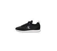 Calvin Klein Retro Runner Sock Laceup Mix Mat Ym0Ym01414, Basso Top Uomo, Black (CK Black), 45 EU