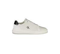 Calvin Klein Sneaker da Uomo Chunky Cupsole, Bianco Brillante/Nero, 7.5 US