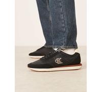 Calvin Klein - Sneakers da corsa rétro nere-Nero 46