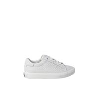 Calvin Klein - Sneakers in Pelle Bianca con Rilievo - - Shoes - Donna - Bianco - 40 EU