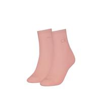 Calvin Klein Socks Shiny Logo, Calzino Da donna, Pink,