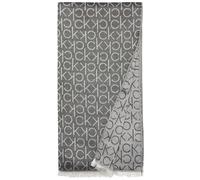 Calvin Klein Sciarpa Soft Everyday Solid Pashmina Chambray, Nero, Taglia Unica Donna