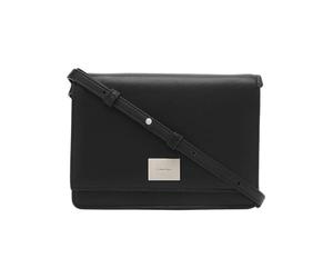 Calvin Klein Solido Nero Pu Sling Bag, Ck Nero, taglia unica