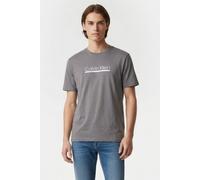 Calvin Klein Ss 30s Eu Sp Outline Steeple Gray Taglia: S | Magliette basic Outlet | Uomo | Grigio