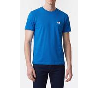 Calvin Klein Maglietta Classica da Uomo SS Badge 30S Jersey Lv04Rc272G, Blu, S