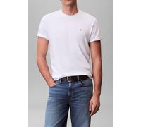 Calvin Klein Ss Badge Tee 2-pack Bright White/classic Blue Taglia: M | Magliette basic Outlet | Uomo | Blu