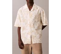 Calvin Klein Ss Camp Collar Shirt Pistachio Shell Taglia: XL | Camicie Casual Outlet | Uomo | Verde