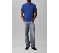 Calvin Klein Ss Classic Monogram Tee Chase Blue Taglia: M | Magliette basic Outlet | Uomo | Blu