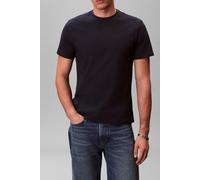Calvin Klein Ss Classic Monogram Tee Dark Sapphire/bright White Taglia: XL | Magliette basic Outlet | Uomo | Bianco