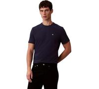 Calvin Klein SS Classic Monogram Tee LV04RD254G Tees, Viola (Maritime Blue), XXL_Plus, Viola (Blu Marittimo), XXL