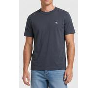 Calvin Klein Ss Easy Monogram Tee Harlem Night Blue Taglia: XXL | Magliette basic Outlet | Uomo | Nero
